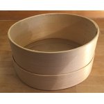 Flour sieve with wooden frame, metal grid ø 22 cm