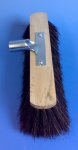 Brosse à four large 40 cm sans manche, pour manche 28 mm, set di