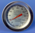 Bratenthermometer, Fleischthermometer bis 120 Grad 10cm, d=55mm