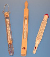 Plastic mash thermometer