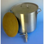 Stainless steel lauter pot 50 liter slot base