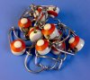 Swing clasp 100 pieces stainless steel with porcelain head