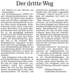 Leserbrief BNN 2.2.16 Freimessen IPPNW Der dritte Weg