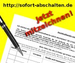 epetition: Atomkraftwerke sofort abschalten