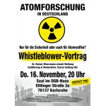 Atomforschung: Whistleblower Dr. Rainer Moormann