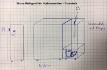 Temperaturregelung automatisch für Durchlaufkühler