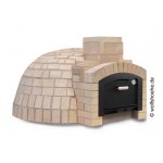 Pizza dome ø 110cm fireclay set, 0,95qm Wolfshoehe