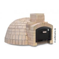 Pizza dome wood-fired oven